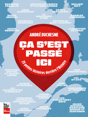cover image of Ça s'est passé ici